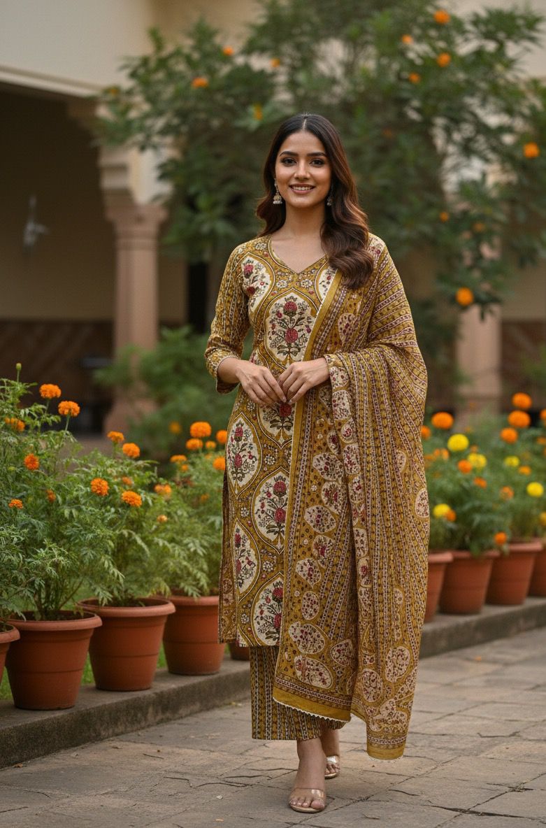 3/4 sleev cotton skd