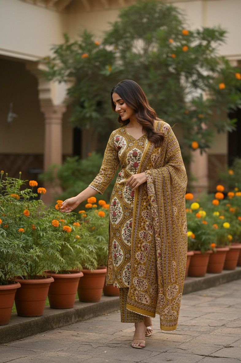 3/4 sleev cotton skd