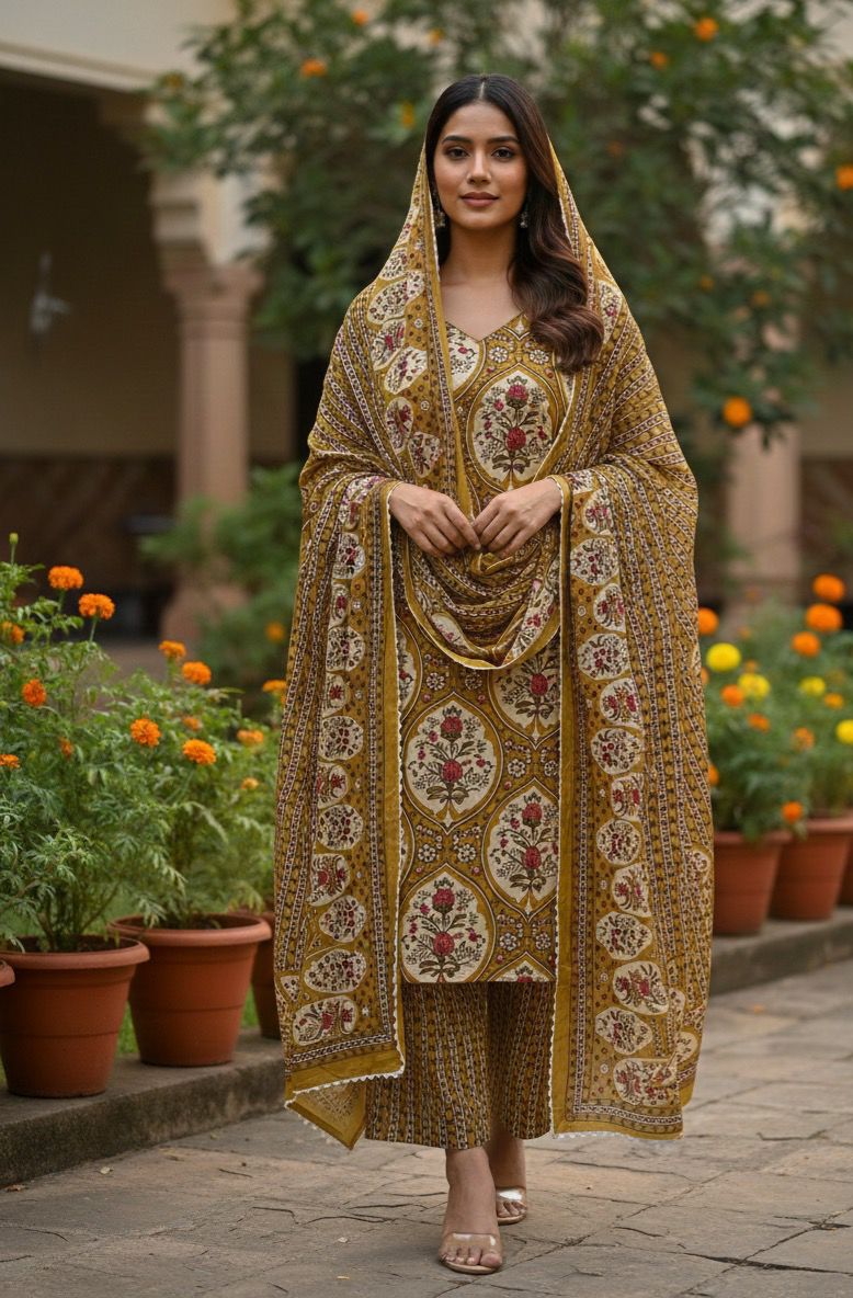 3/4 sleev cotton skd